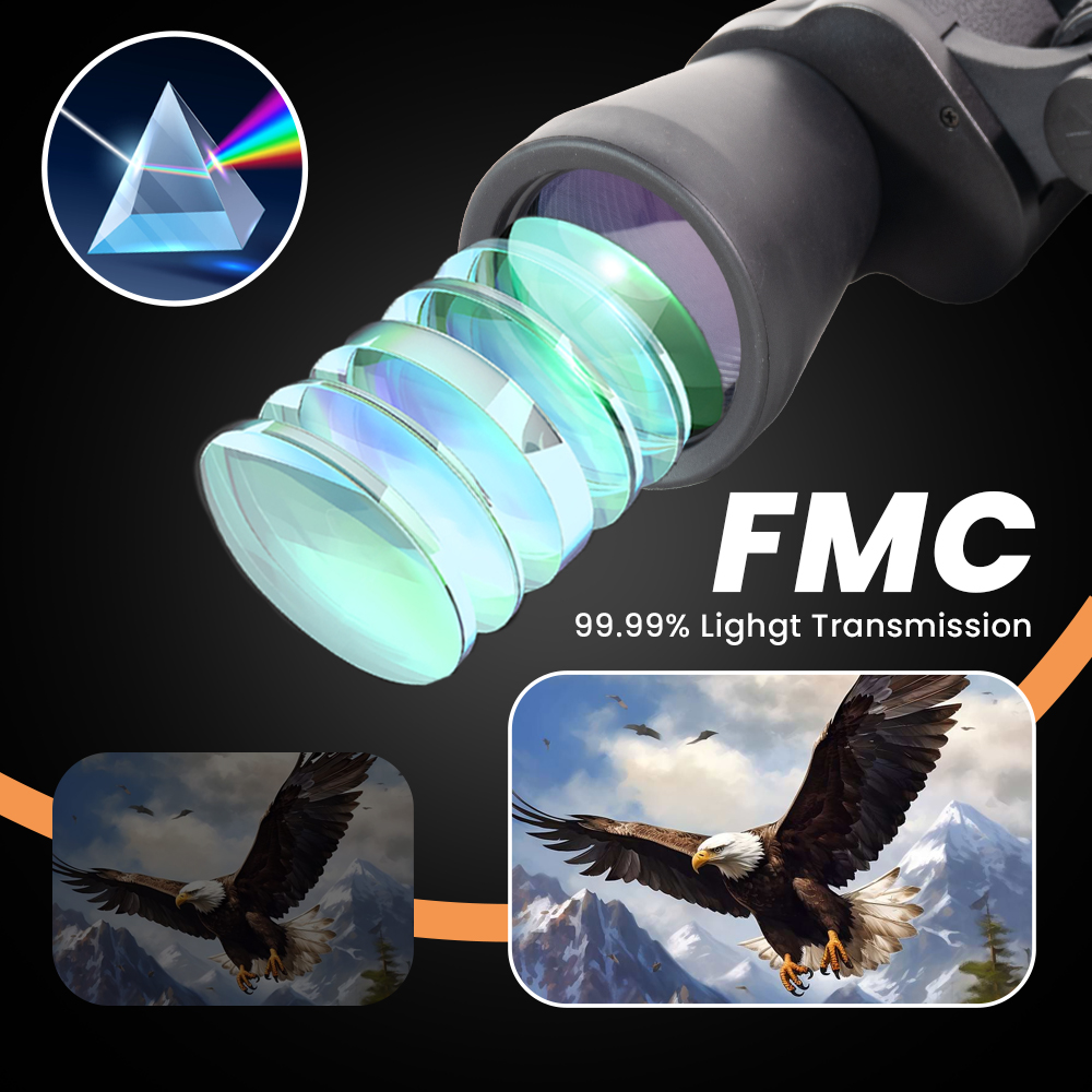 Pullox 12×50 All Rounder High-Power Binocular – Clear Long-Range Viewing - view 2