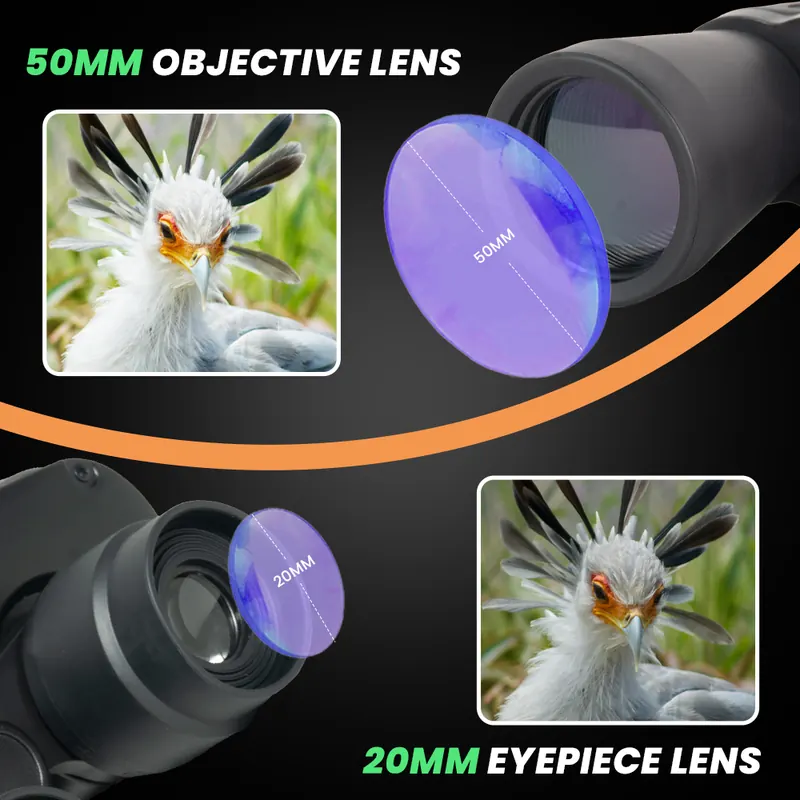 Pullox 12×50 All Rounder High-Power Binocular – Clear Long-Range Viewing - view 4