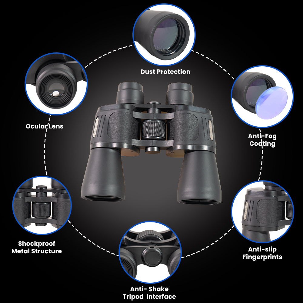 Pullox 12×50 All Rounder High-Power Binocular – Clear Long-Range Viewing - view 6