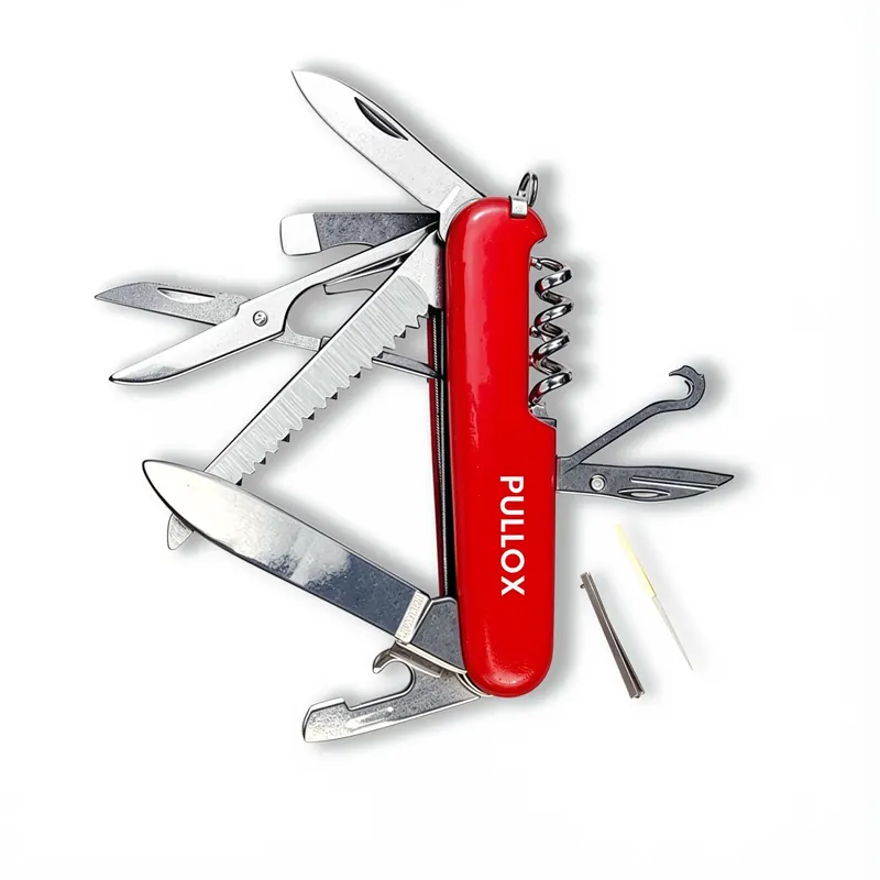 Pullox 14-in-1 Multifunctional Pocket Knife – Stainless Steel Survival & Utility Tool for Camping, Travel & Everyday Use - view 1