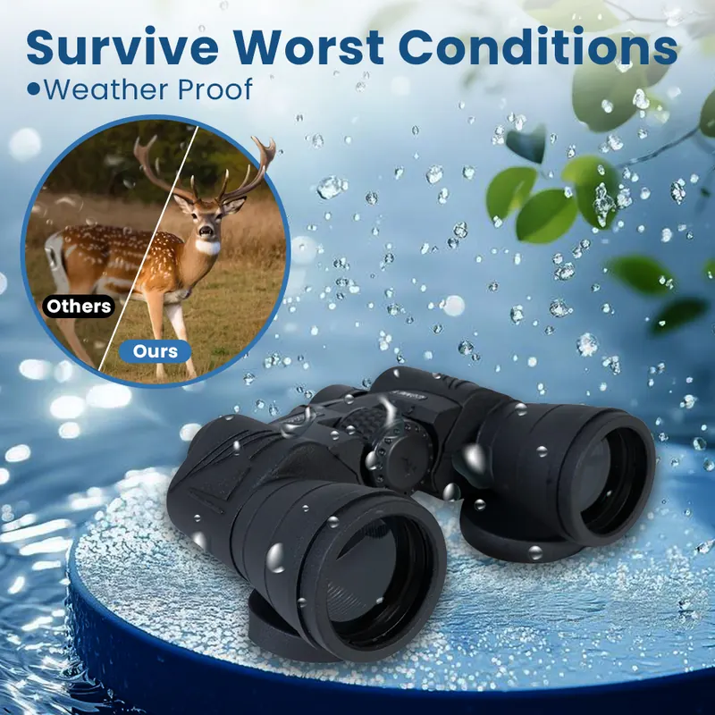 Pullox VantageX 10×50 – Extreme Reach Professional Observation Binocular - view 3