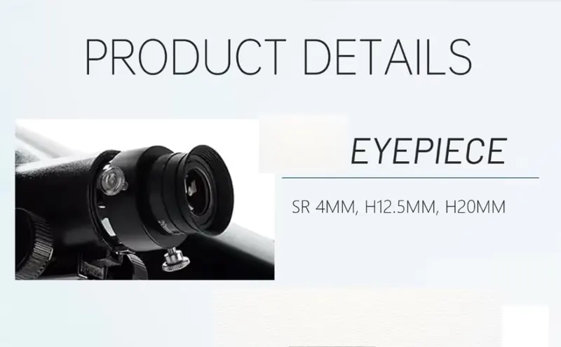 SSEA 114900 Astronomical Reflector Telescope – 114mm HD Optics | 72×–450× Multi-Magnification | Deep-Sky Hunter with Bag view 5