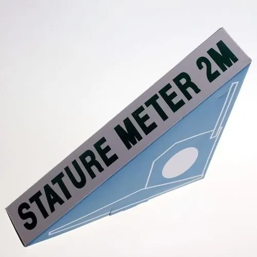 Pullox Stature Meter 2M – Wall Mounted Height Measuring Tape view 4