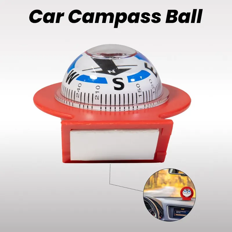 Pullox Magnetic Car Compass Ball view 3