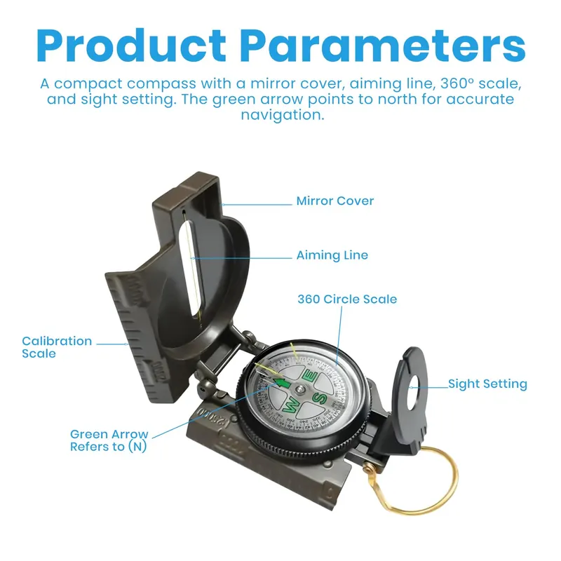Pullox Professional Lensatic Compass view 2