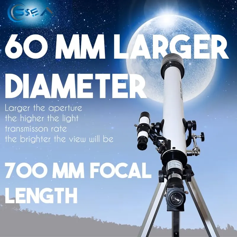 Pullox 60700 StarBlaze Refractor Telescope | Razor-Sharp Optics | Built for Night-Sky Adventures - view 2