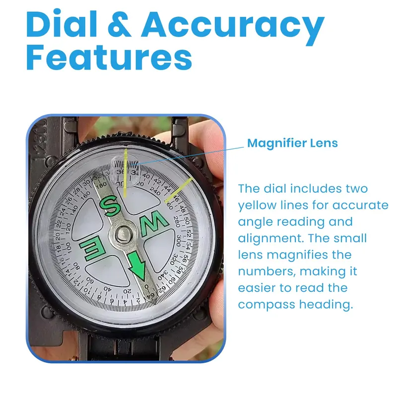 Pullox Professional Lensatic Compass view 3