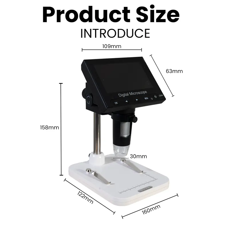 PULLOX 50X–1000X HD Digital Microscope for Study & Inspection - view 2