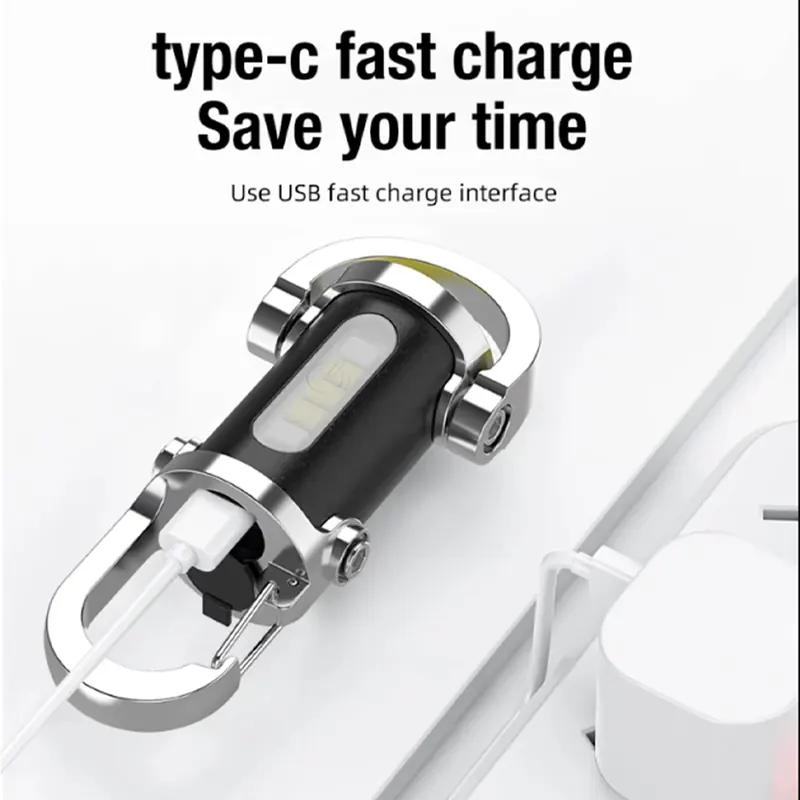 Pullox KeyLite Pro USB Rechargeable Keychain Torch - view 6