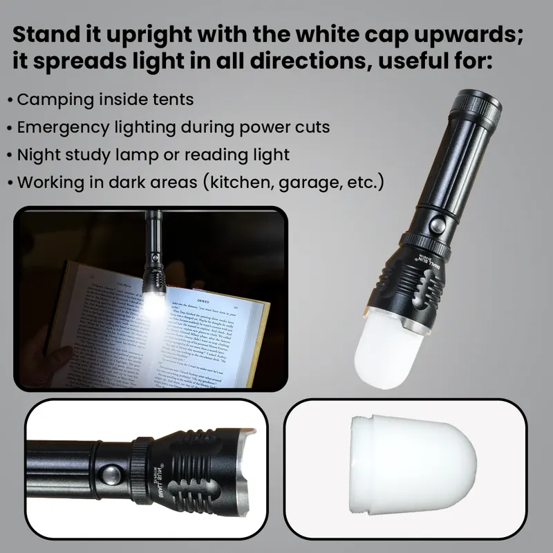 Pullox StormForce High-Lumen Tactical Flashlight - view 3