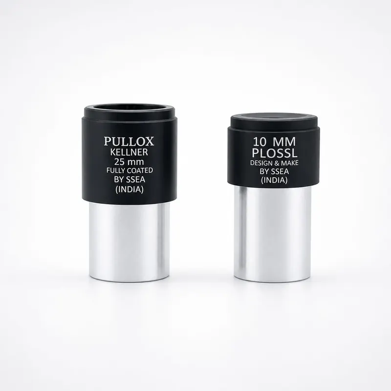 PULLOX 0.965" Telescope Eyepiece Kit – 25mm Kellner & 10mm Plossl - view 1