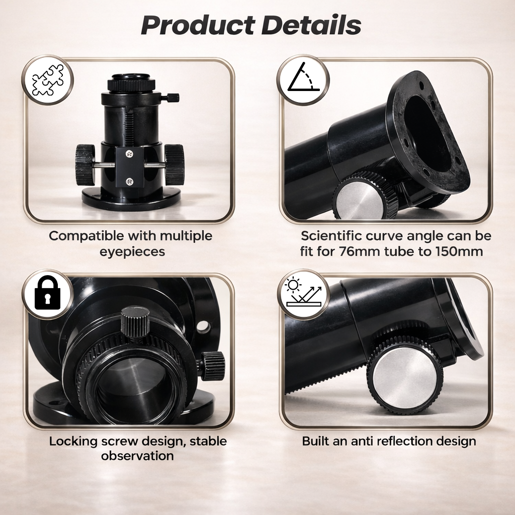 Pullox 1.25" Telescope Focuser for DIY Reflector Telescope - view 5