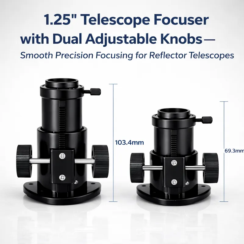Pullox 1.25" Telescope Focuser for DIY Reflector Telescope - view 3