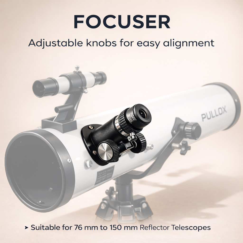 Pullox 1.25" Telescope Focuser for DIY Reflector Telescope - view 6