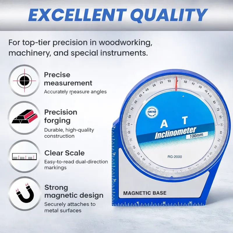 SSEA Pro Magnetic Inclinometer 100MM view 4