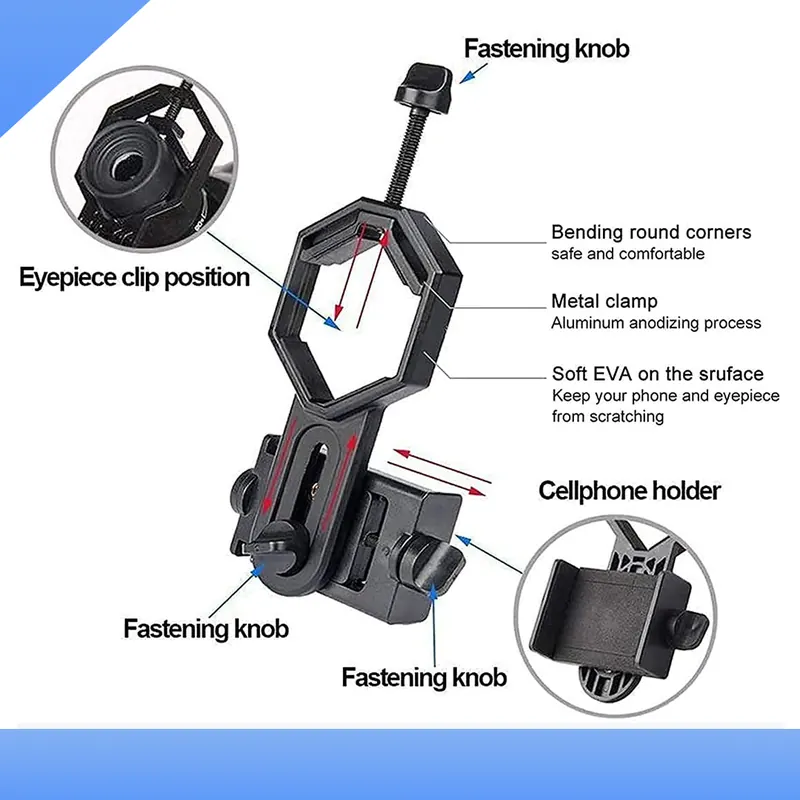 Pullox Universal Mobile Phone Adapter Mount view 3