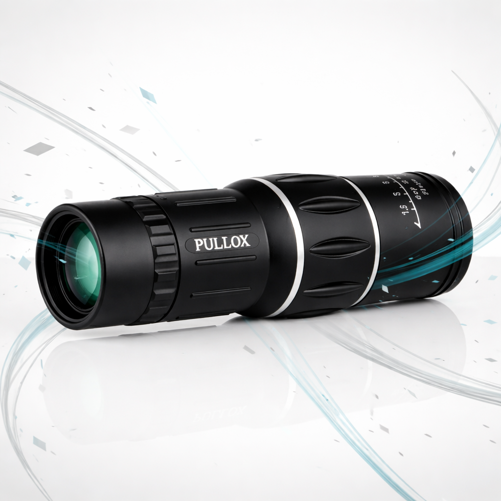 Pullox 16x52 HD Dual Focus Monocular Telescope with Tripod - High Power Optics for Bird Watching, Camping & Wildlife - view 1