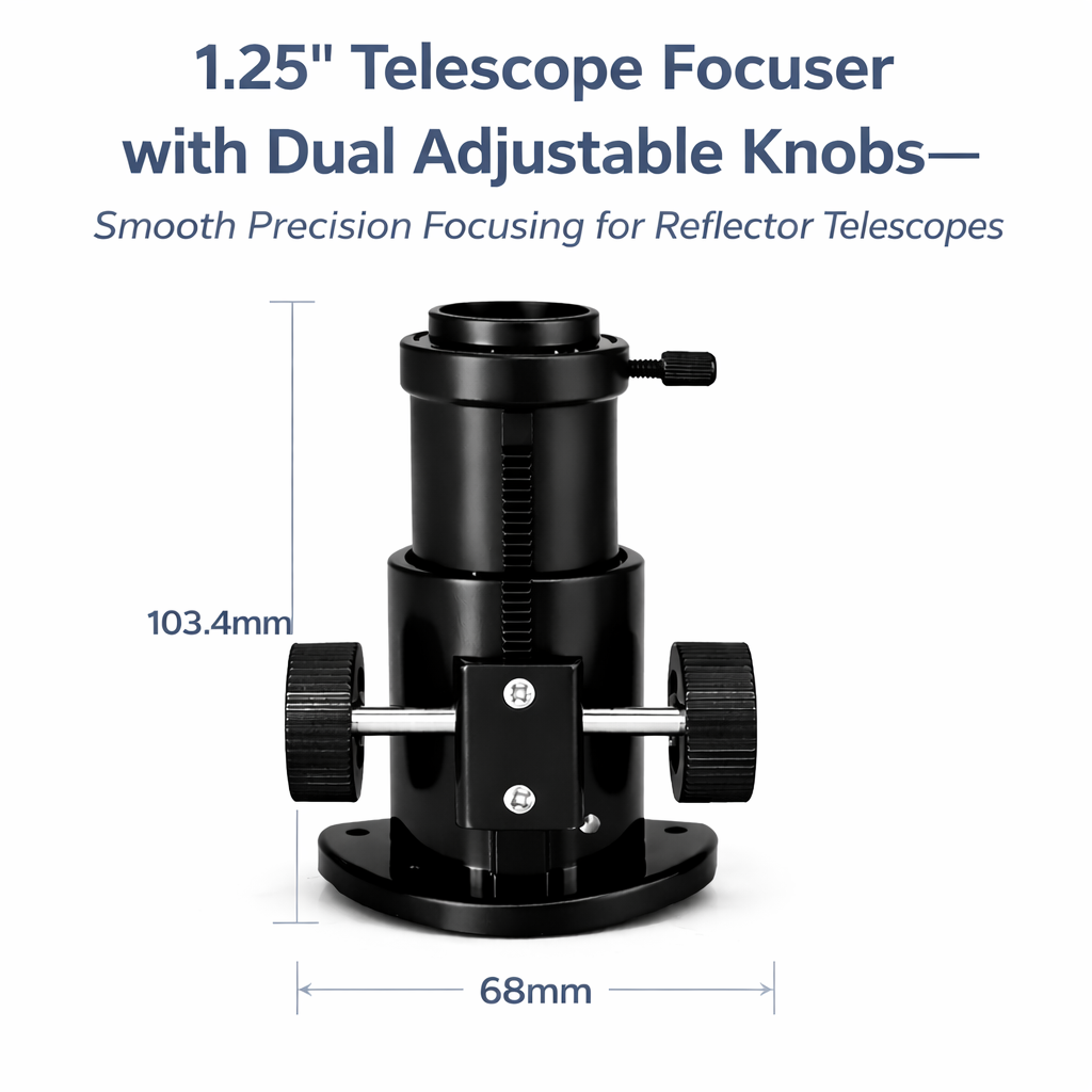 Pullox 1.25" Telescope Focuser for DIY Reflector Telescope - view 4
