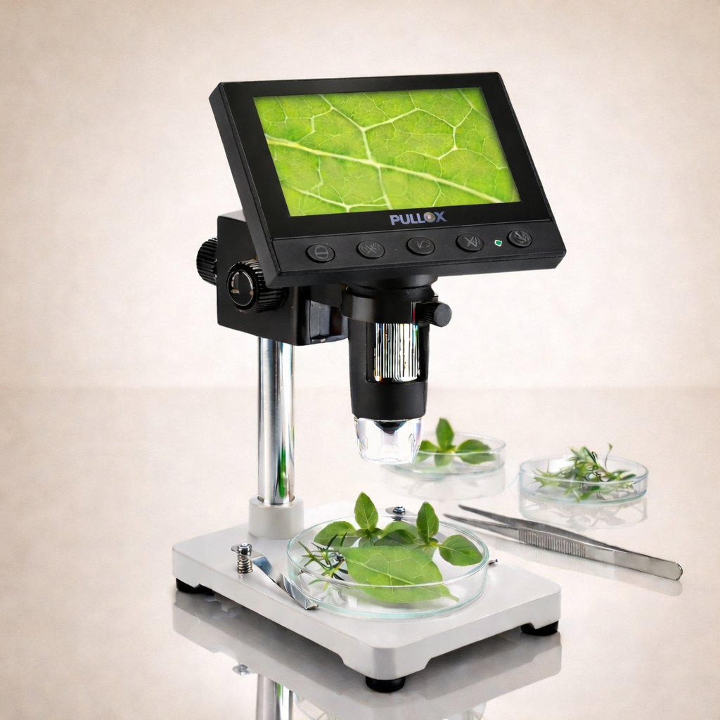 PULLOX 50X–1000X HD Digital Microscope for Study & Inspection - view 1