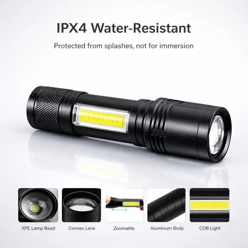 Pullox Adjustable Tactical Torch Light - view 3