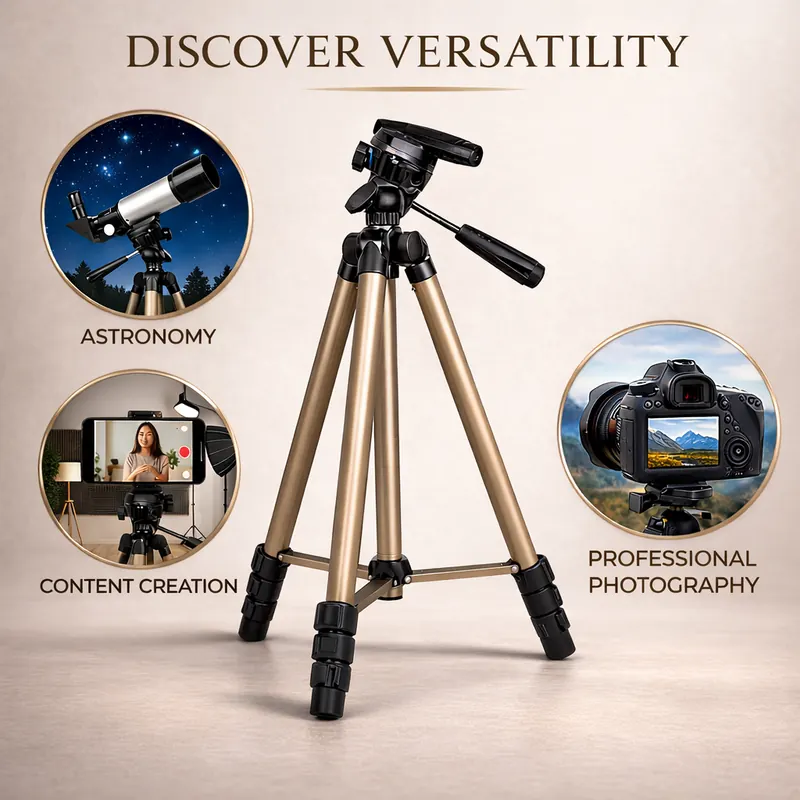 Pullox Adjustable Aluminum Tripod view 2